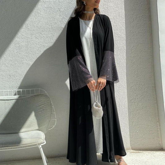 💥OBTENIR 55% DE RÉDUCTION💥Abaya noir classique pour femmes, décontracté et confortable🌺