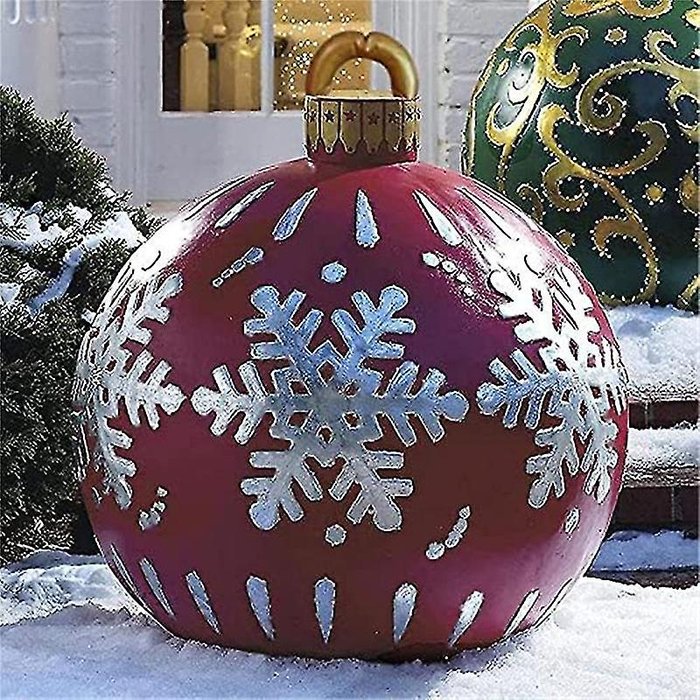 Promotion de Noël 49 % de réduction - Boule décorée gonflable de Noël en PVC-3