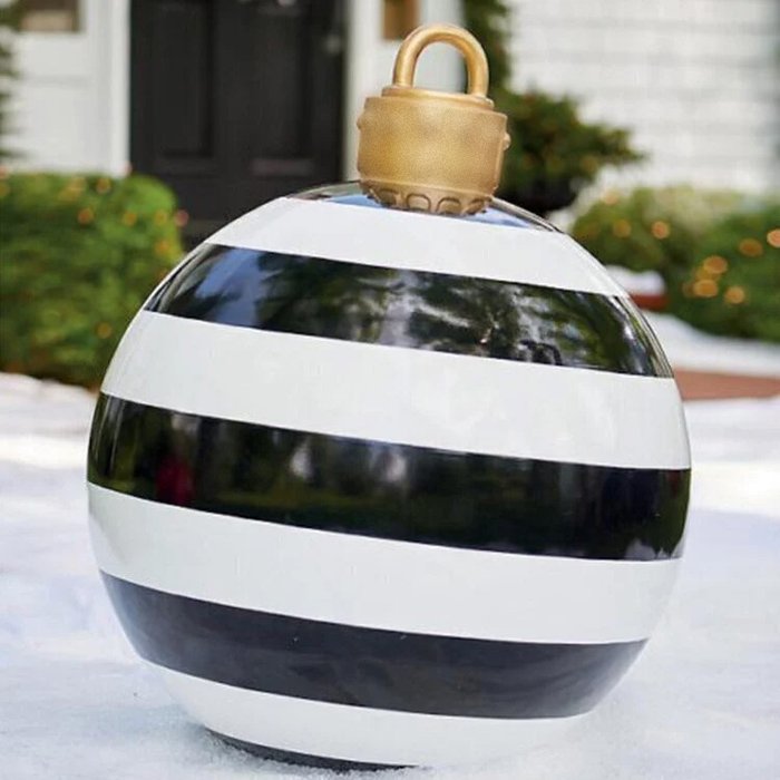 Promotion de Noël 49 % de réduction - Boule décorée gonflable de Noël en PVC-6