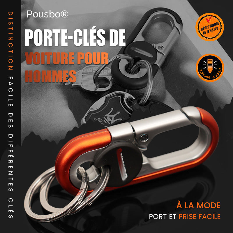 Porte-clés de voiture pour hommes